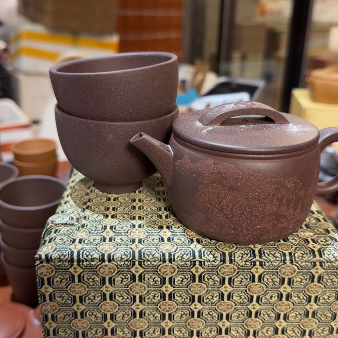 紫砂茶壶原矿原石的制作方法