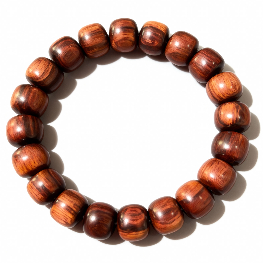 海南黄花梨0910/紫油梨/高对比度/山水纹/万象纹/克重11/精致小串