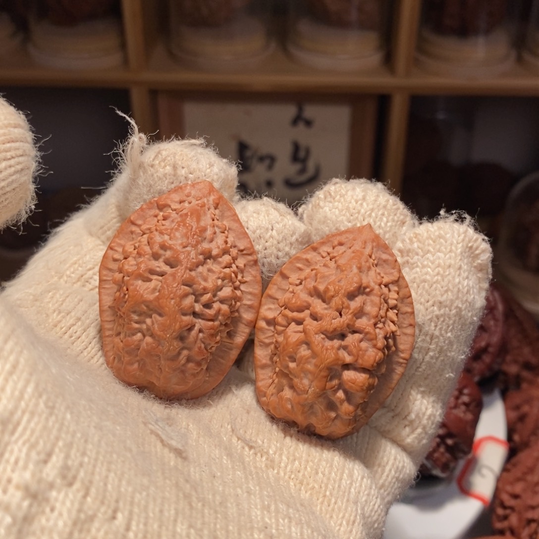 文玩核桃吊坠头***准脑纹