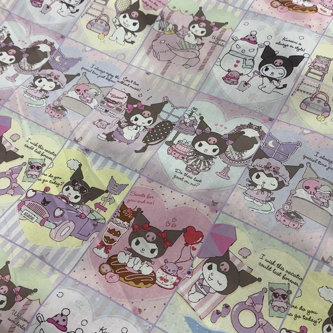 一米价纯棉平布1.1米宽果子布艺B区地卷