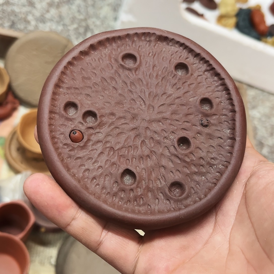 紫砂茶杯高端紫砂微瑕茶宠