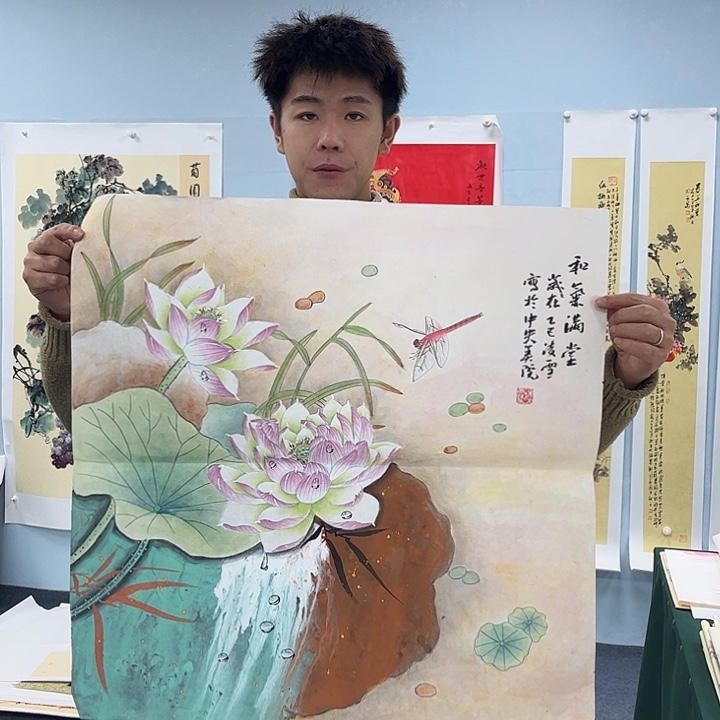 国画手绘国画大捡漏！