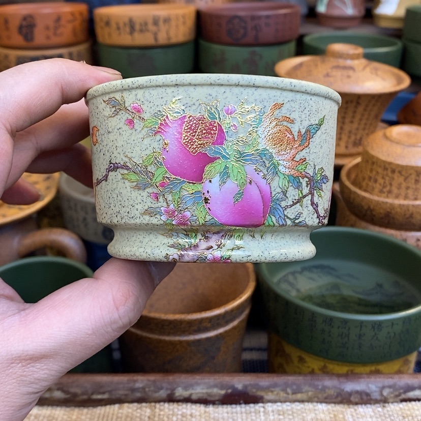 【闪购商品】紫砂杯子宜兴全手工紫砂杯