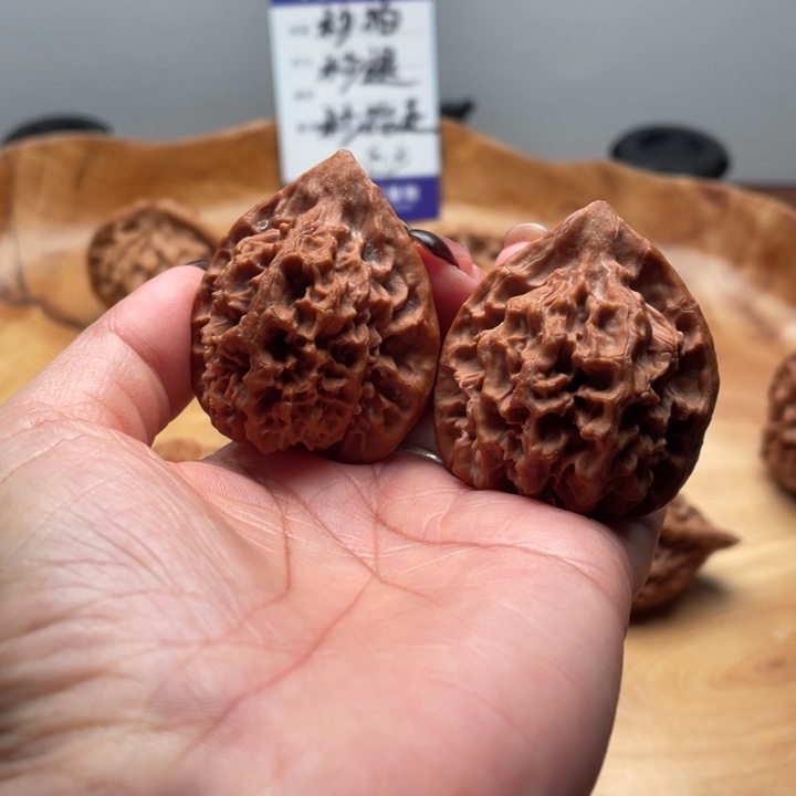 J***核桃手串/手链秦岭野生核桃