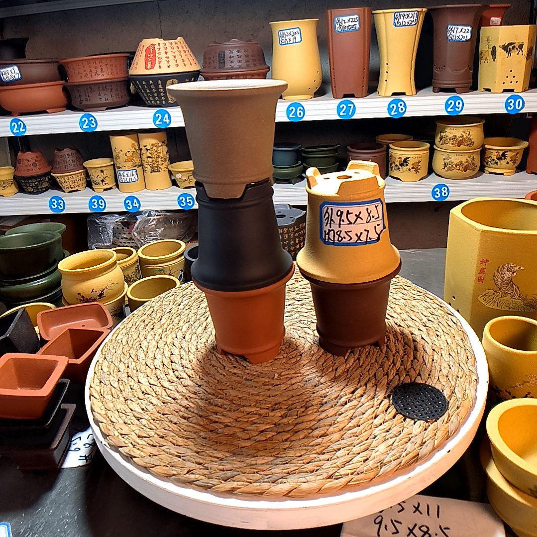 宜兴紫砂紫砂花盆花盆