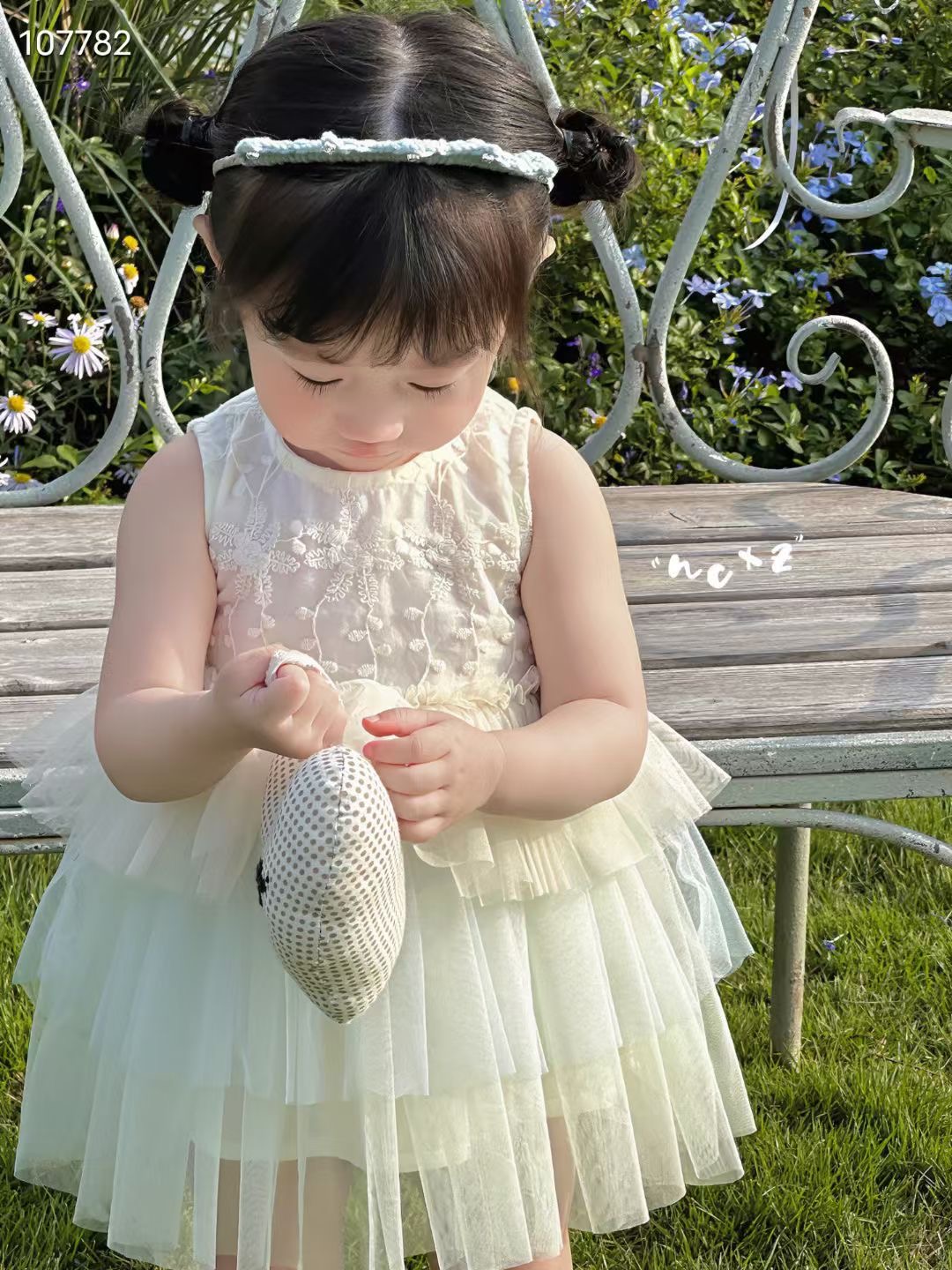 【湉宝优选】奶茶小猪儿童夏季短袖套装洋气格子品牌时尚百搭款好看