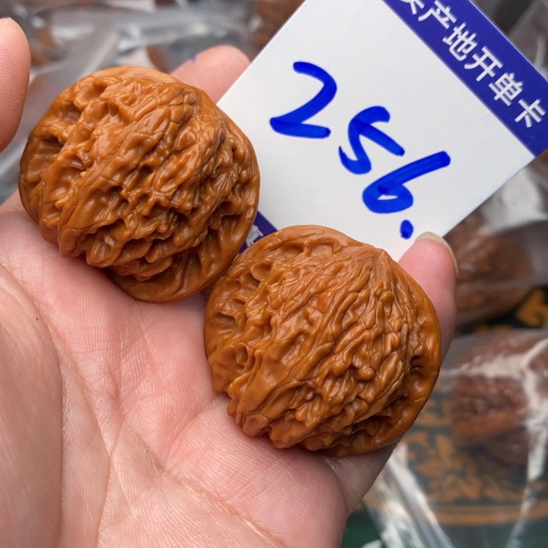 把件文玩核桃磨盘狮子头39