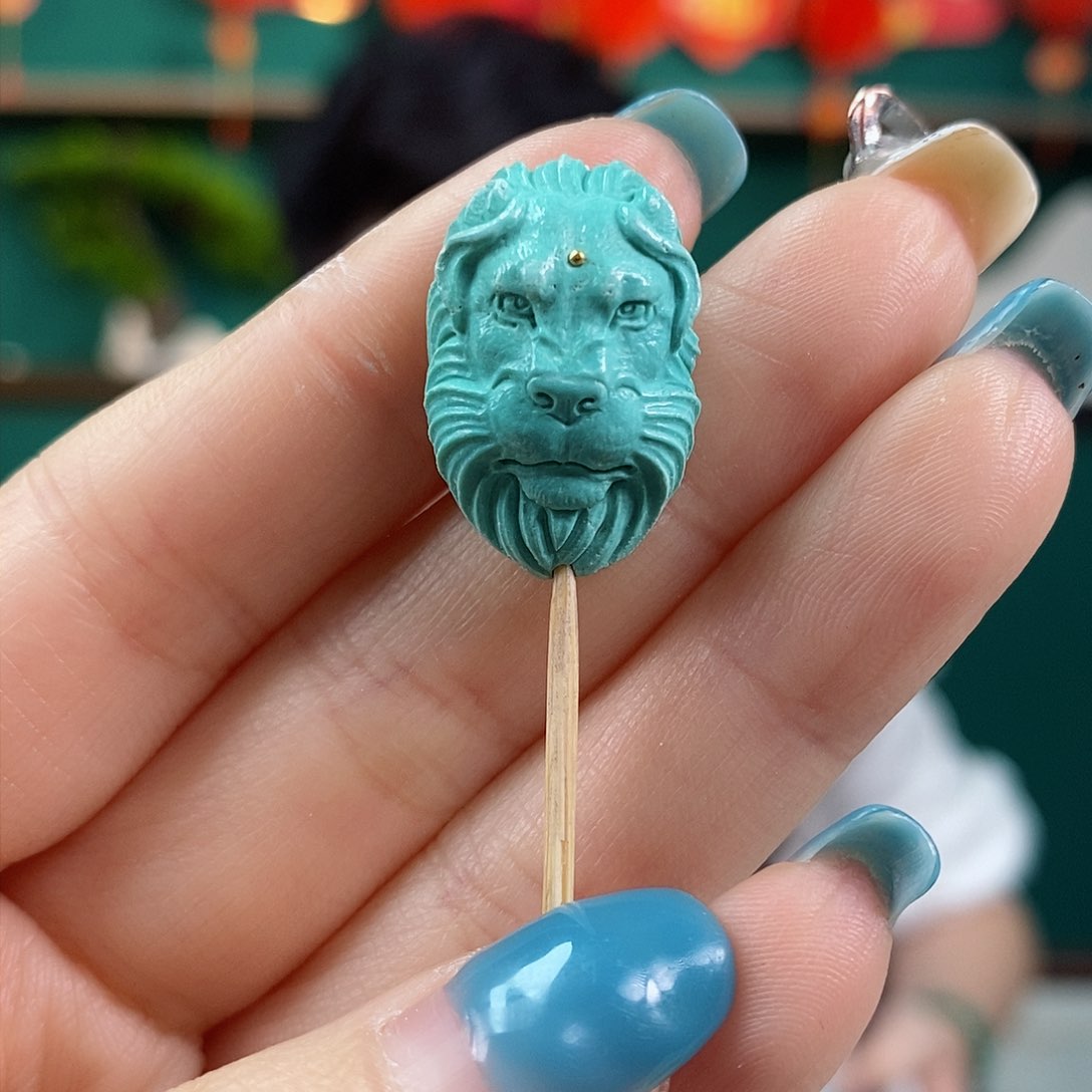 绿松石珠宝奇石未镶嵌