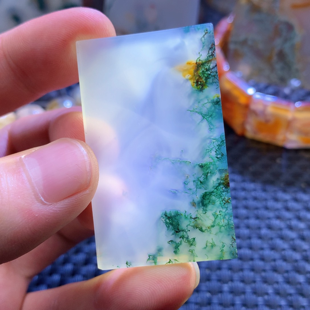 未镶嵌颈饰玛瑙/玉髓淋**鱼