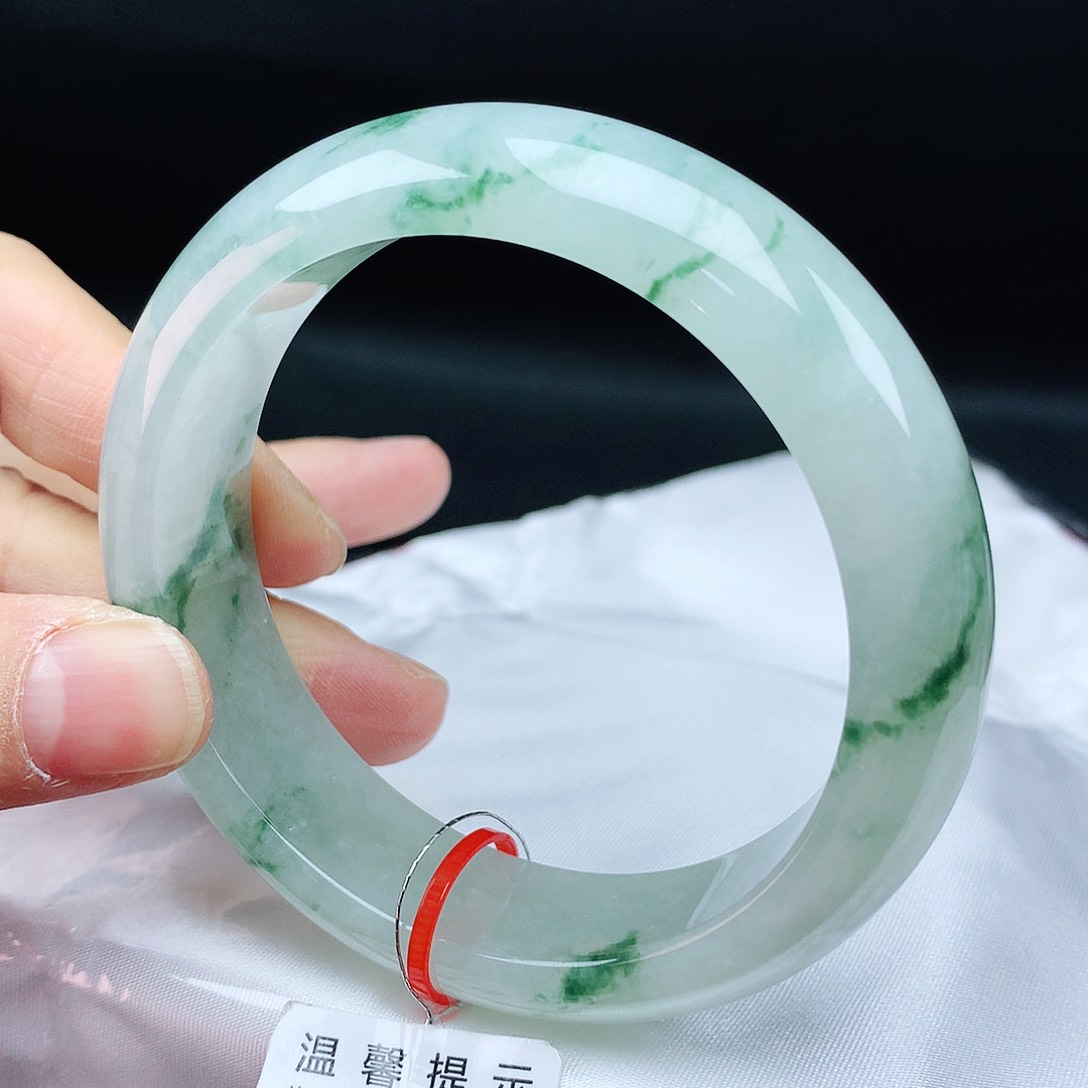 翡翠手镯未镶嵌58+论坛