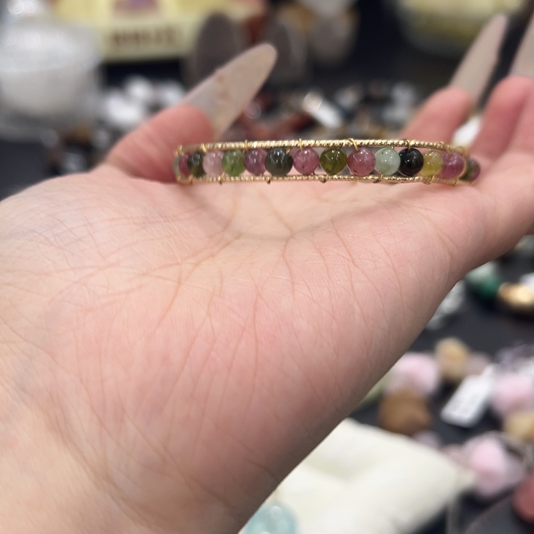 非金属半镯一条开口