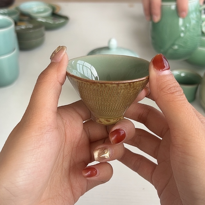 小米茶器龙泉青瓷