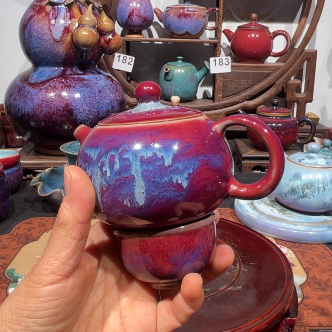 田***-中国神后钧瓷茶器