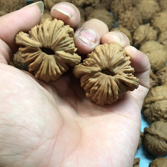 俗***人吊坠文玩核桃四座楼