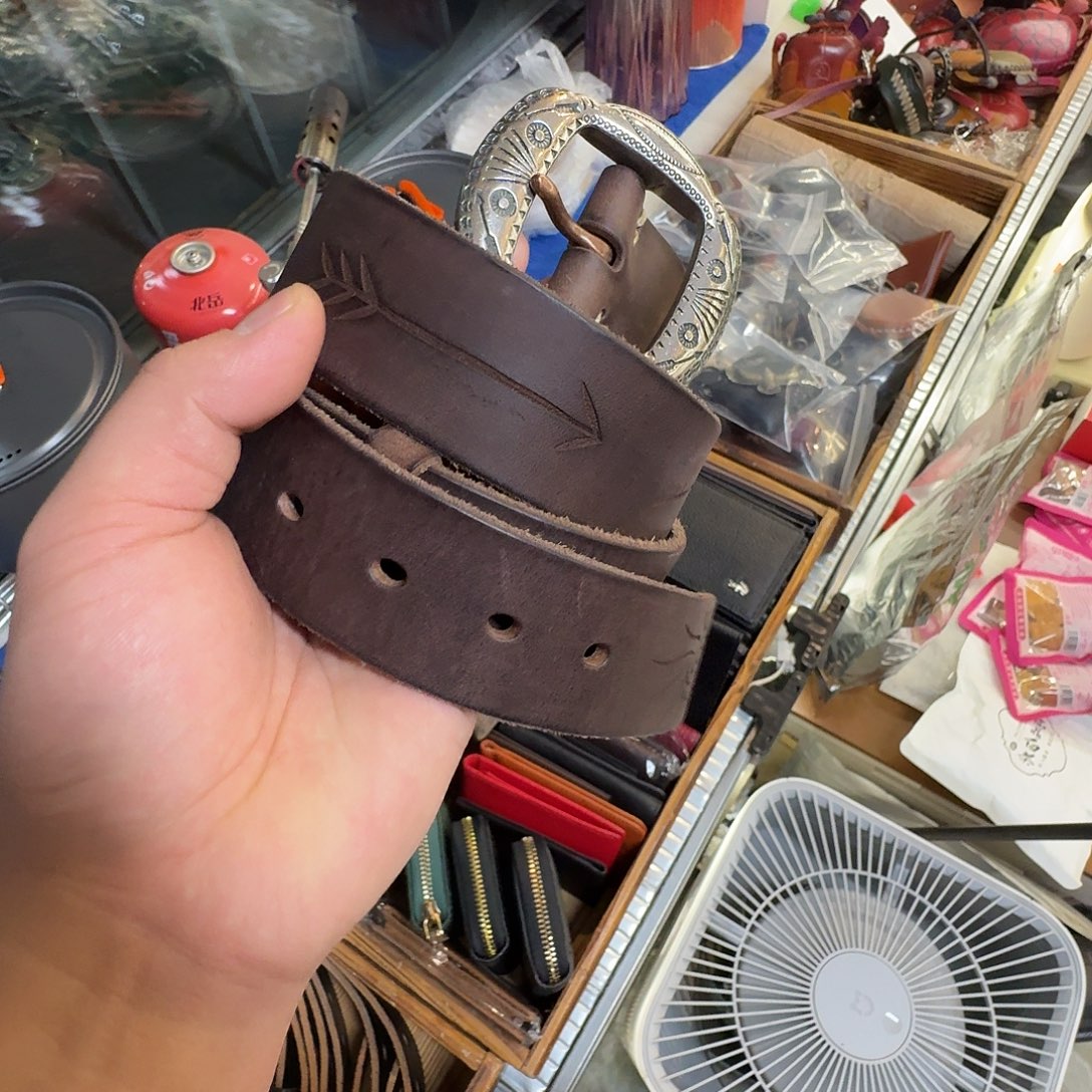 水牛剖层皮革牛皮头层牛皮腰带