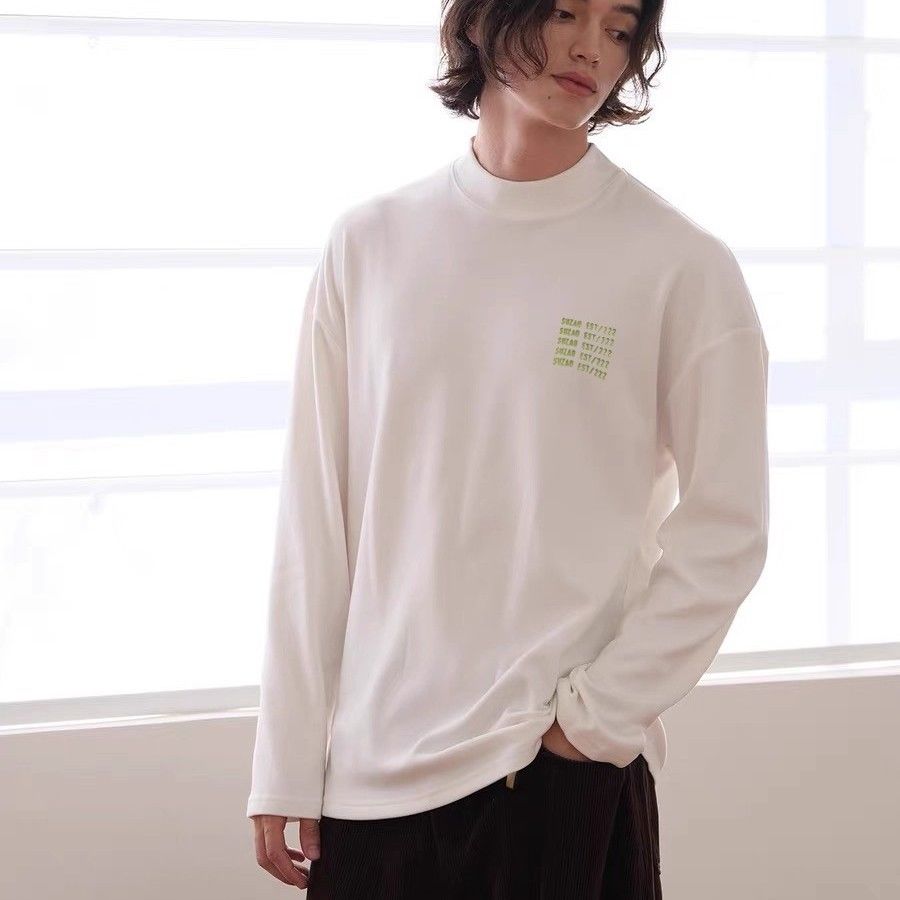 独供800件！逆天福利！先到先得男士半高领长袖内搭打底衫T恤卫衣