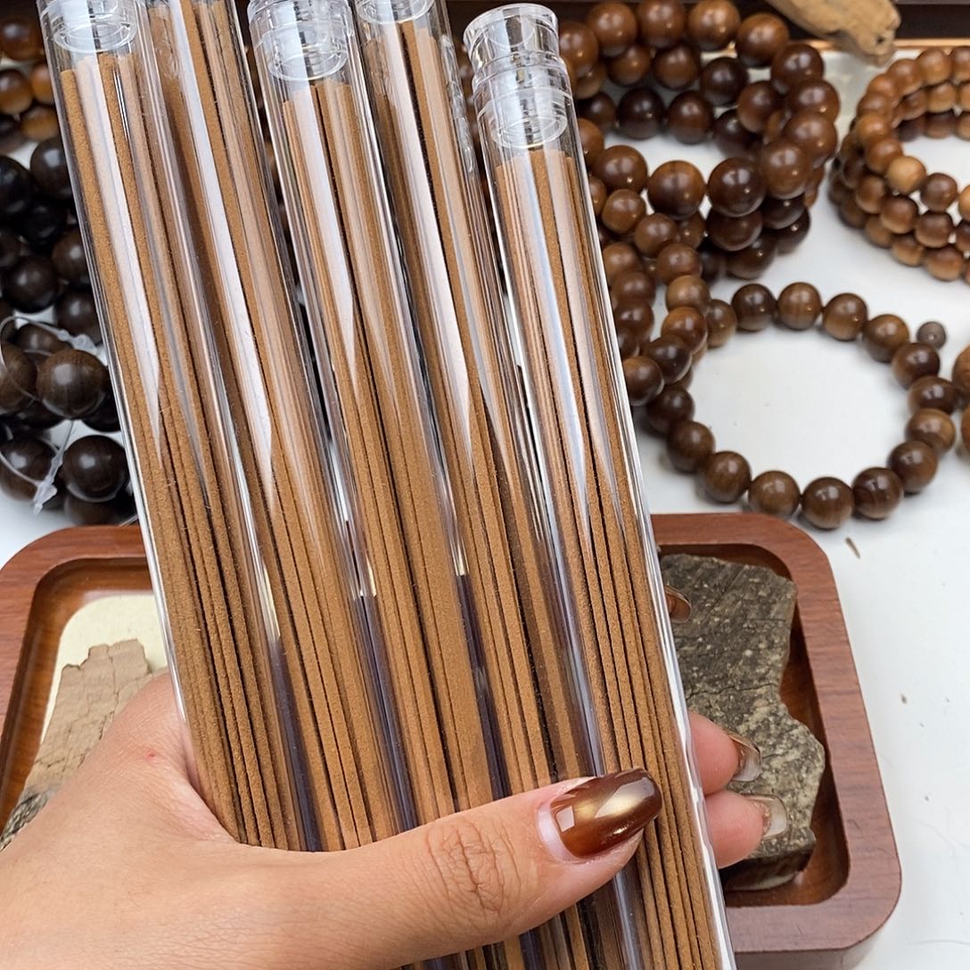 檀香木无事牌10克装线香