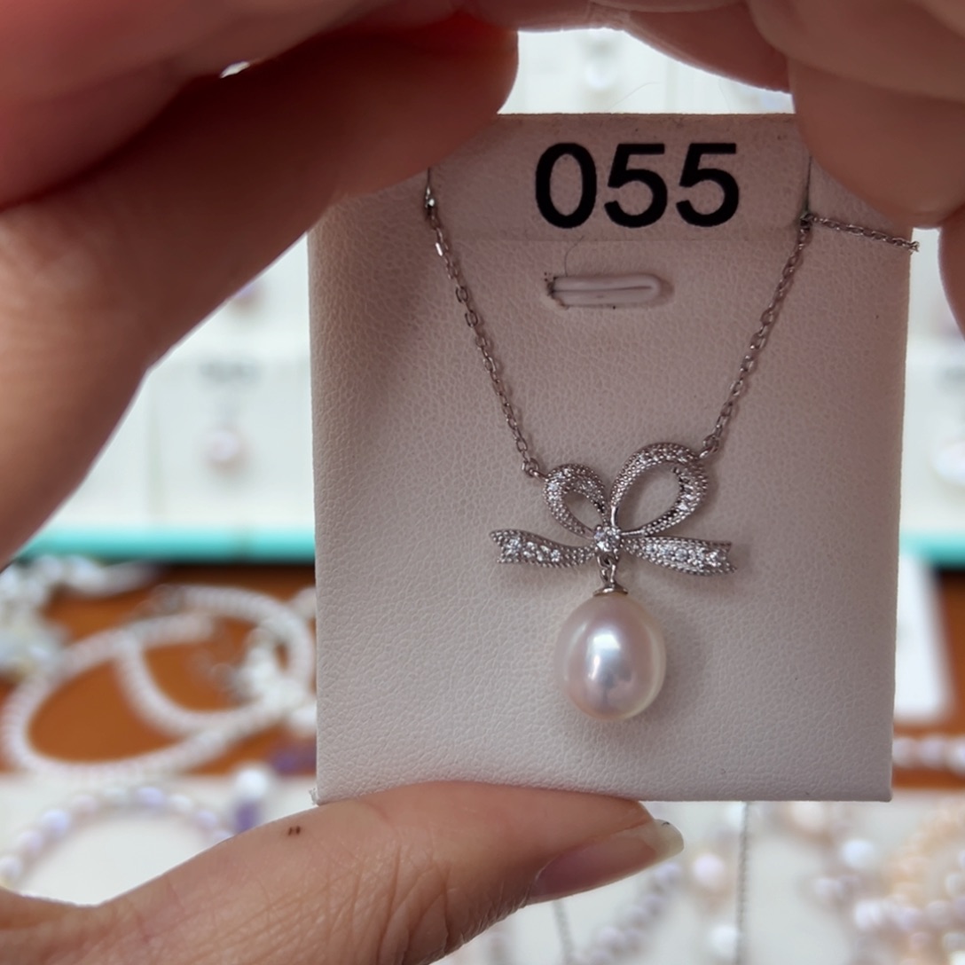 淡水珍珠珍珠   银S925镶嵌留*鱼