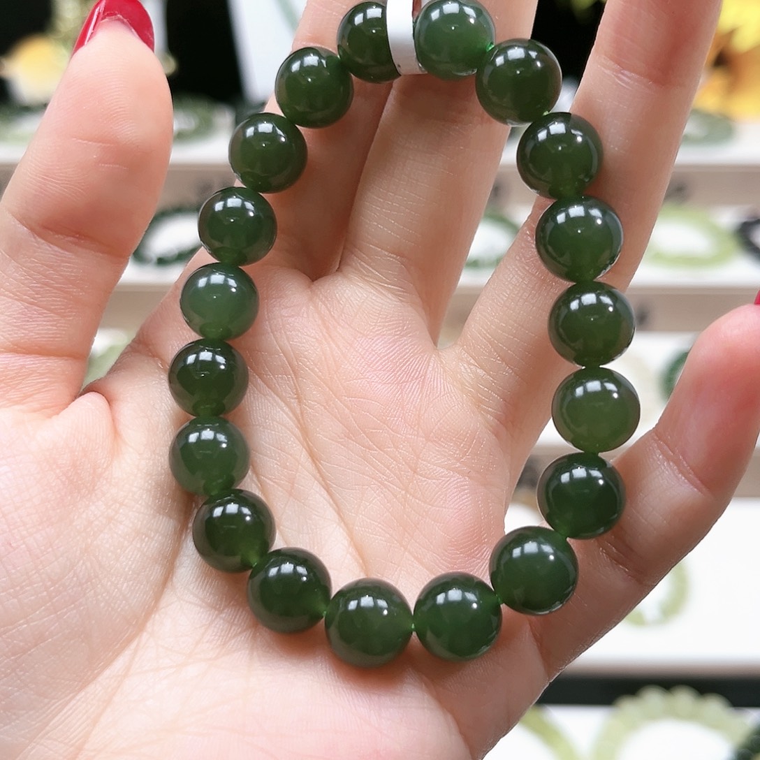 米***@和田玉未镶嵌手链