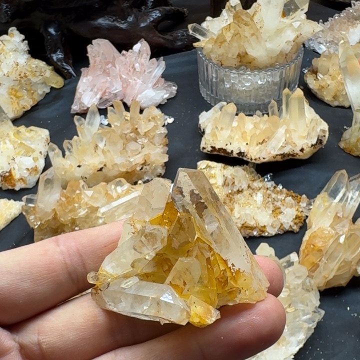 M***K未镶嵌珠宝半成品水晶