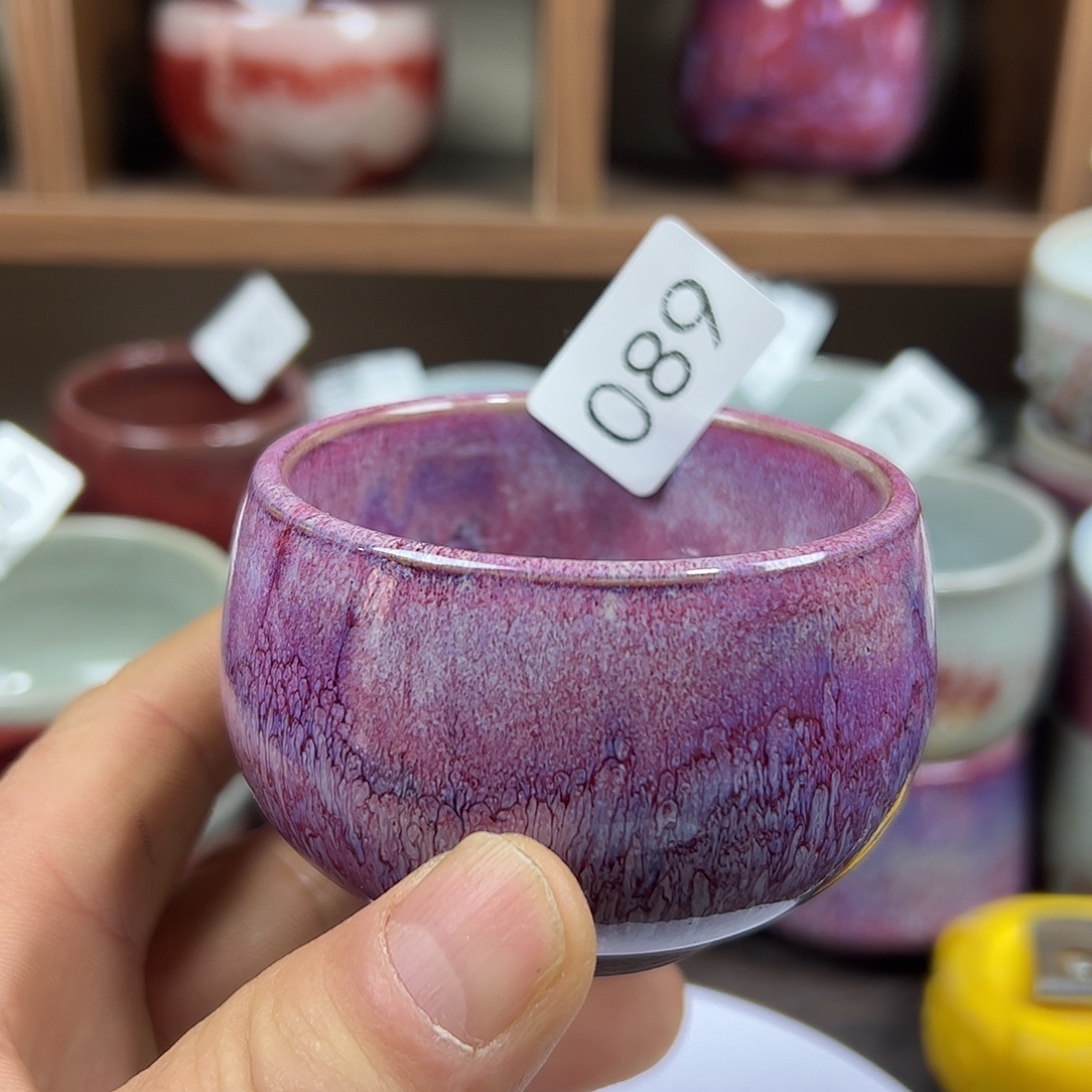 杯子钧瓷#钧瓷#原矿釉#高温#茶器#非遗传承