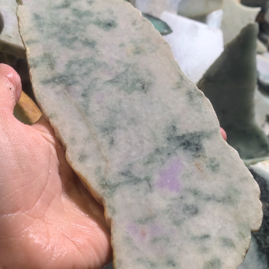 翡翠颈饰未镶嵌缅甸翡翠