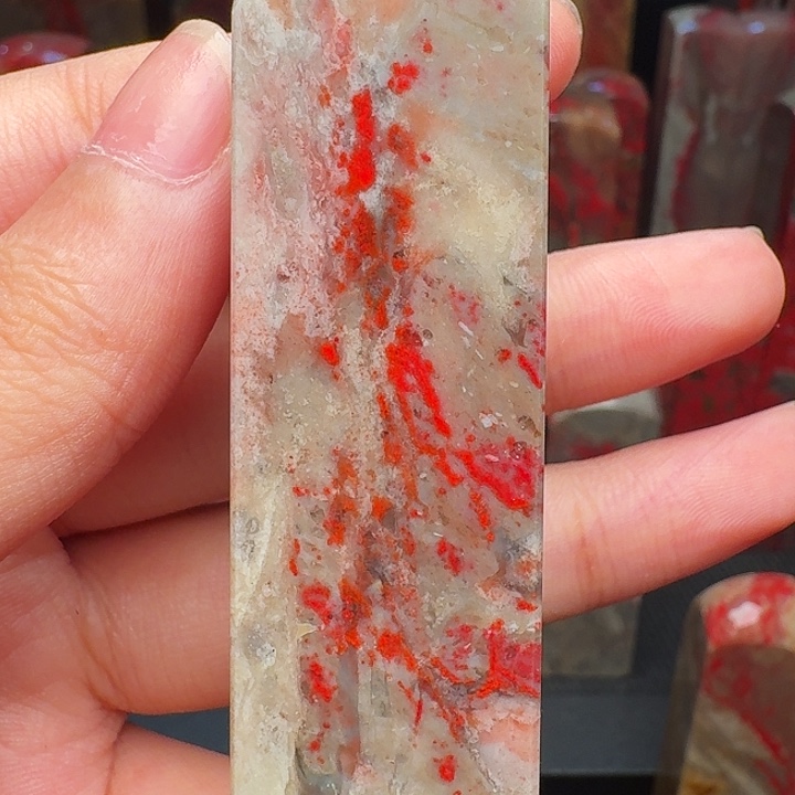 昌化石印石予*精品昌化鸡血石