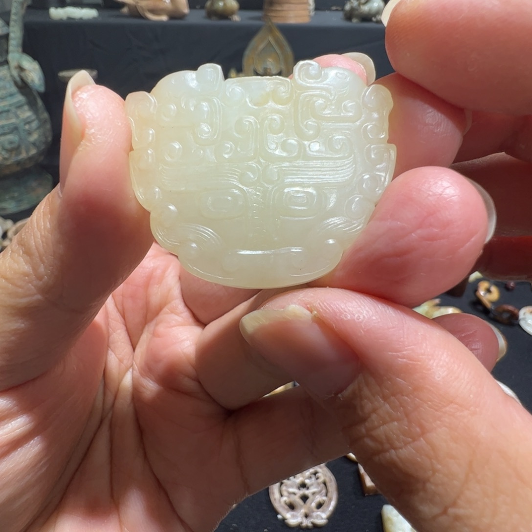 青***M和田玉（糖玉）未镶嵌挂件我也是很喜欢这个