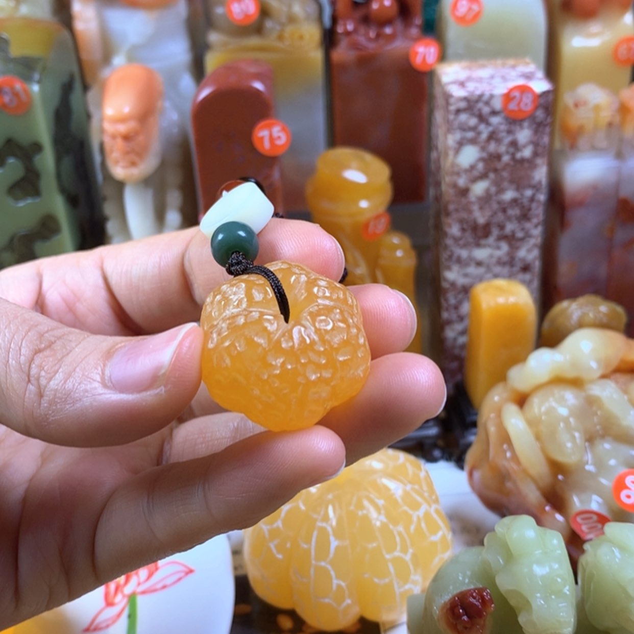 【闪购商品】寿山石用****7寿山石纯手工雕刻