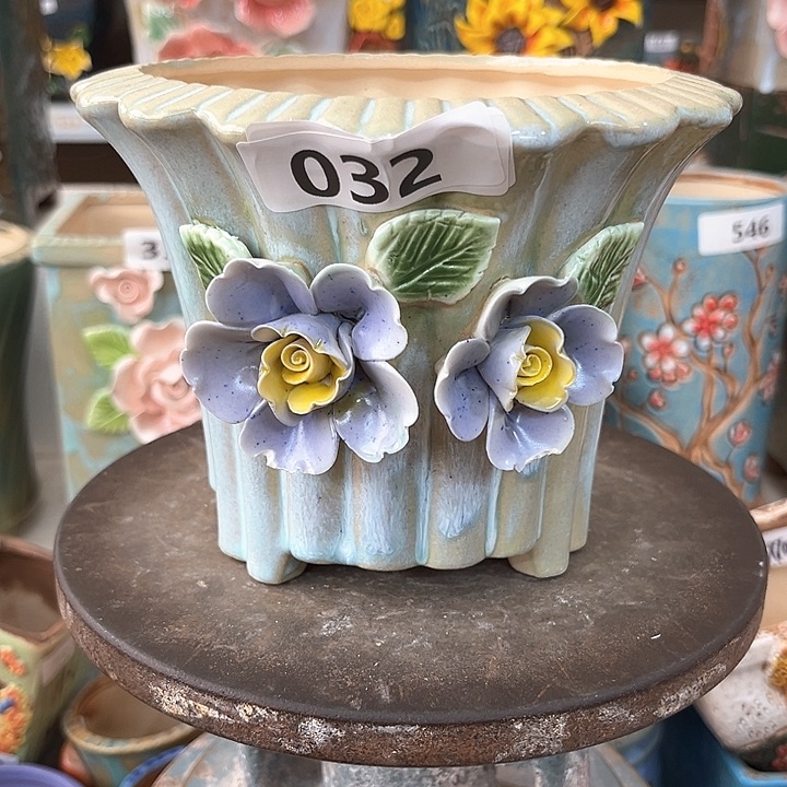 紫砂花盆粗陶材质多肉花盆