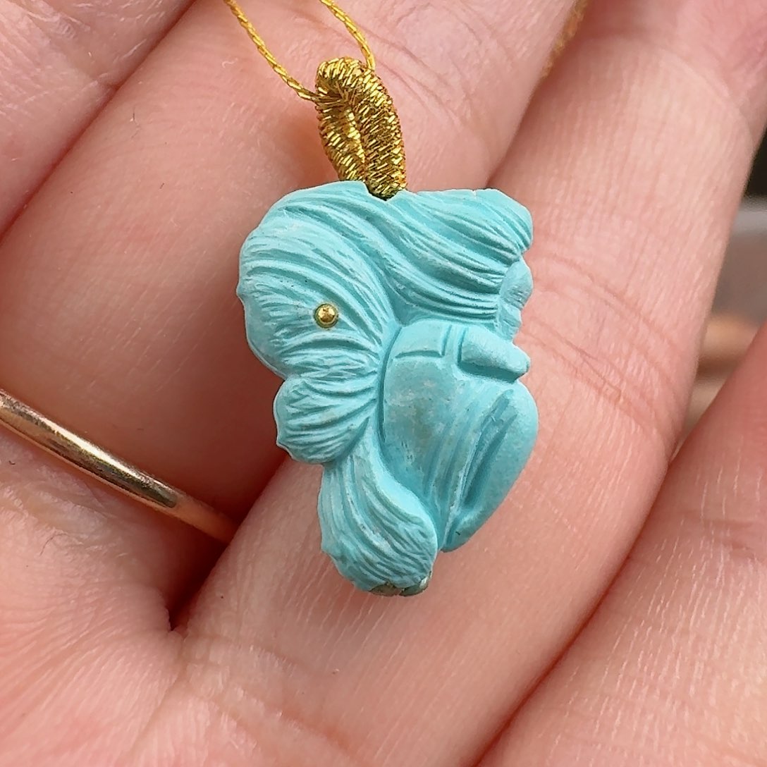 绿松石珠宝奇石未镶嵌