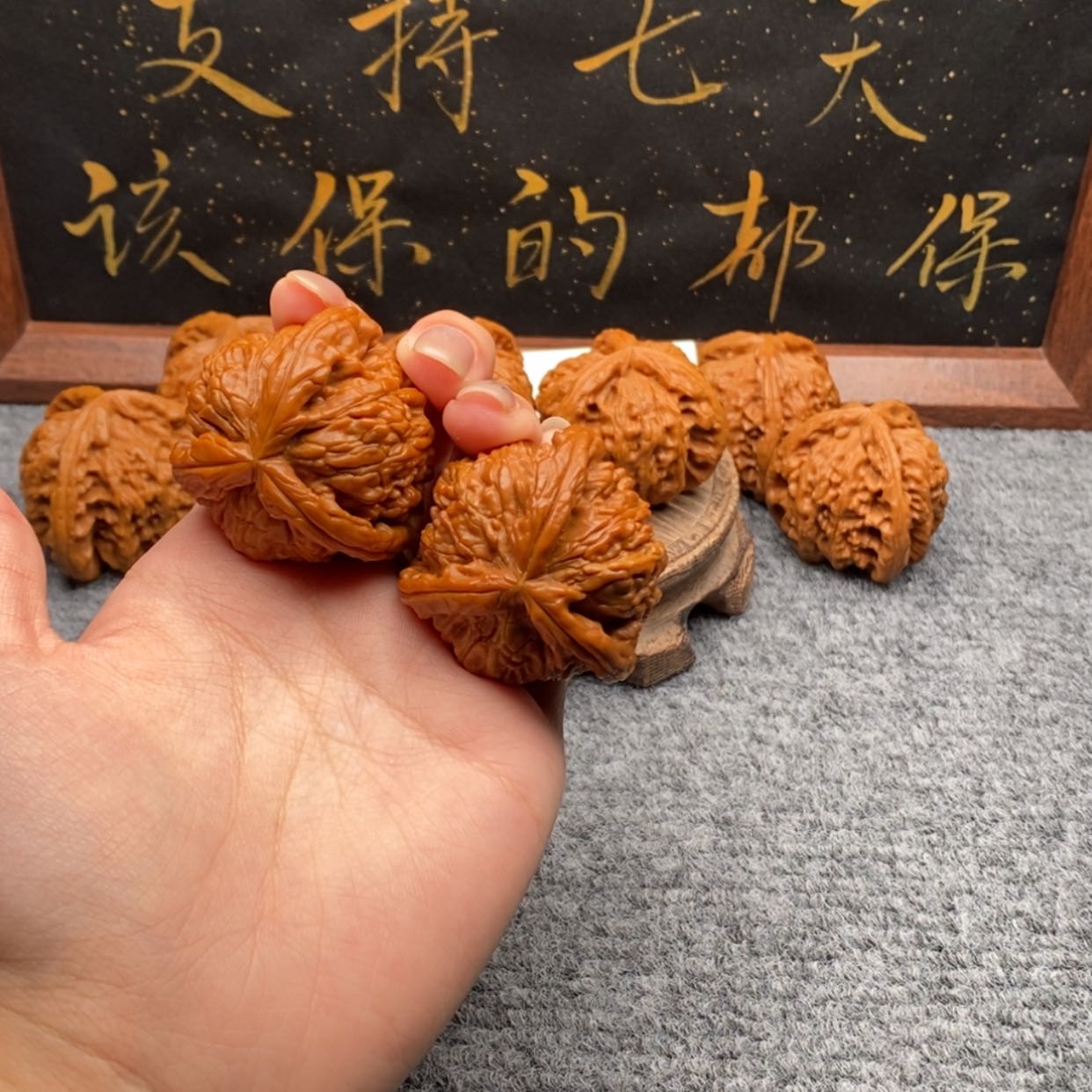 【闪购商品】吊坠文玩核桃青**腐