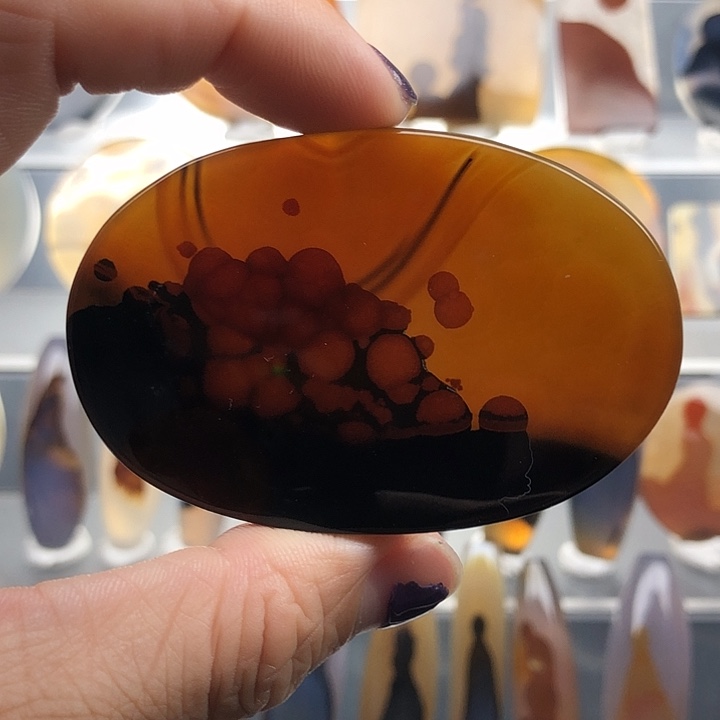 玛瑙/玉髓合金颈饰142