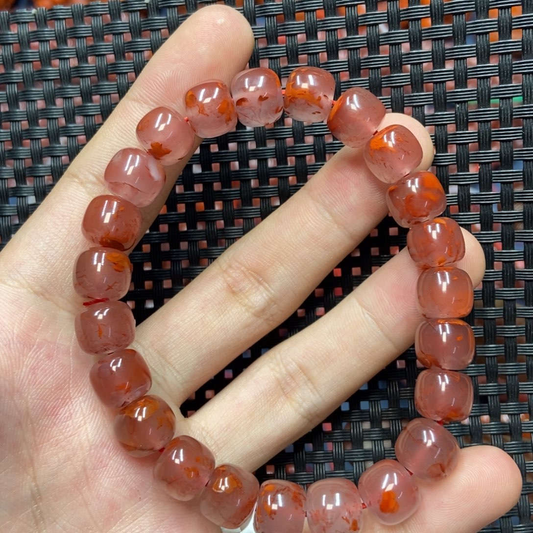 南红玛瑙未镶嵌手串10mm