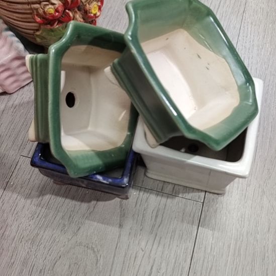 微瑕陶瓷盆12包邮