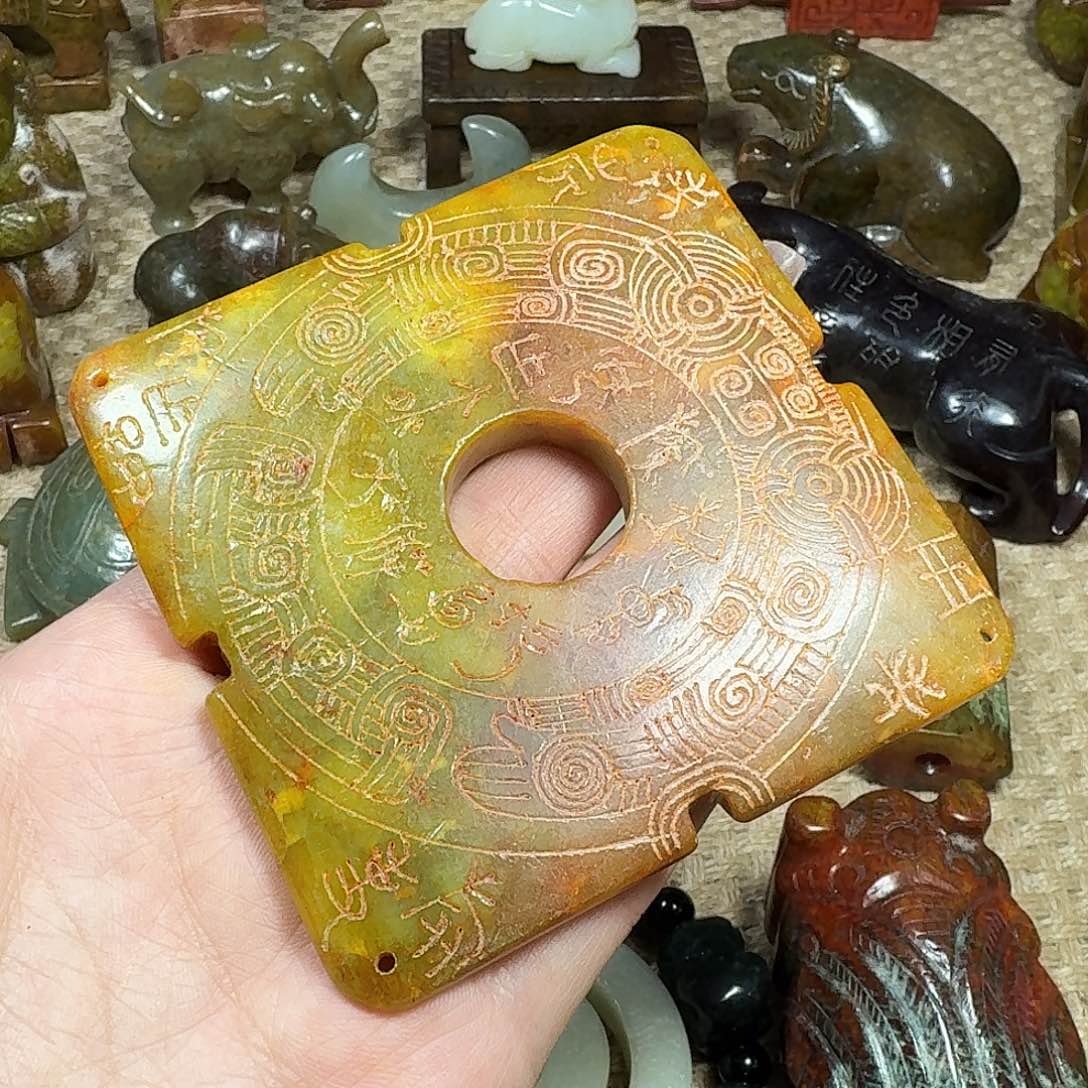 白玉菩提吊坠挂件