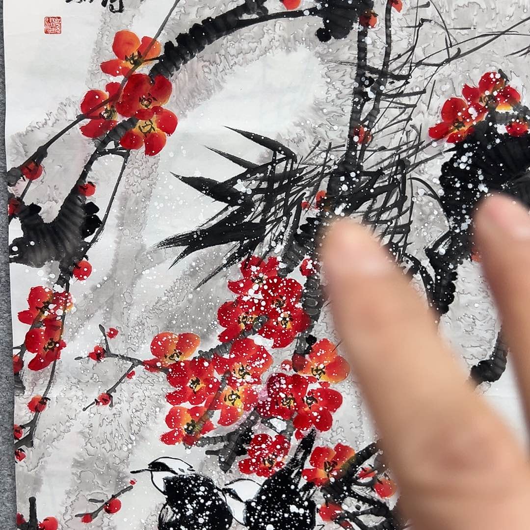 绘画✈️****石庆骥韩江书画