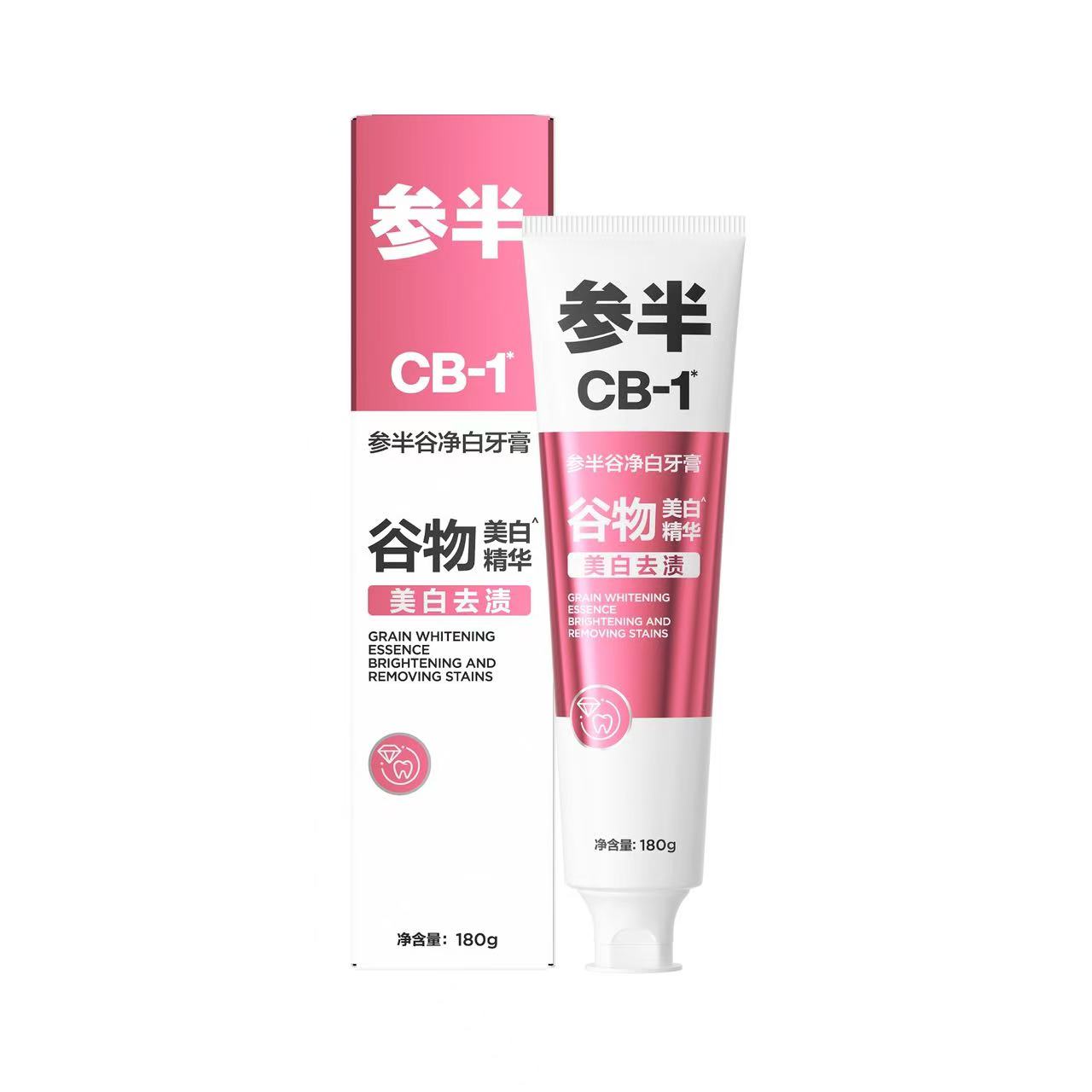参半谷净白牙膏 山野栀子香 180g