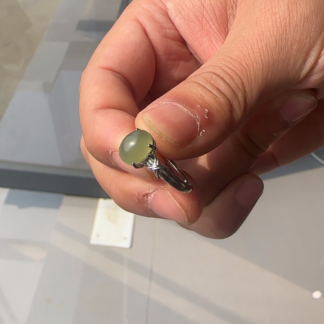 和田玉手串合金福利开口