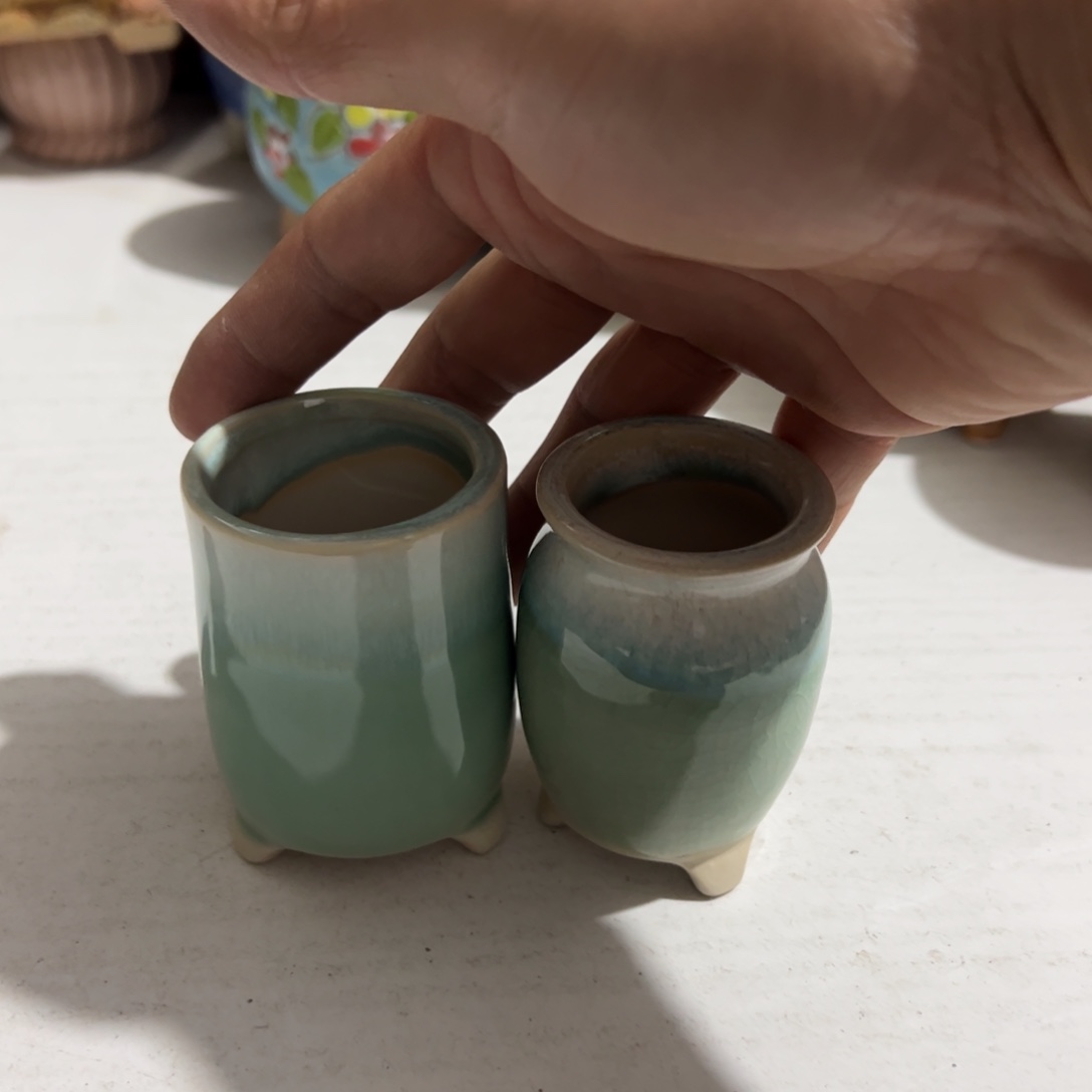 陶瓷多肉小花盆@@1946