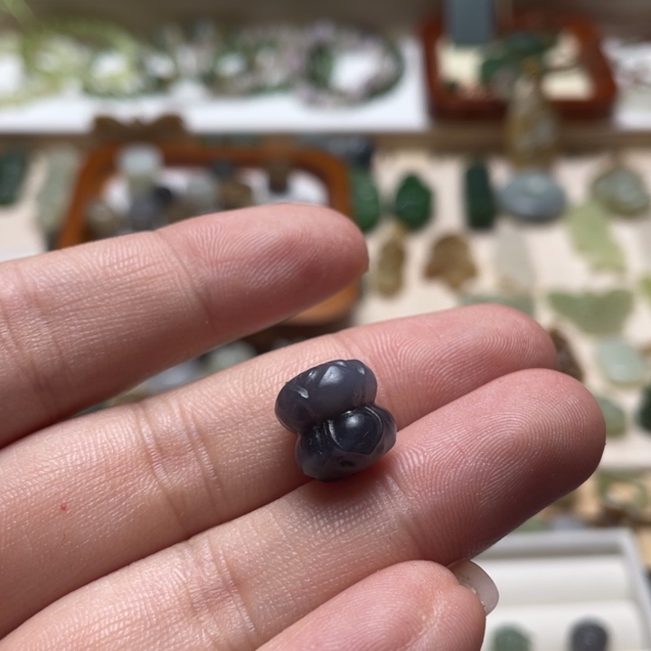 颈饰未镶嵌和田玉呼*生