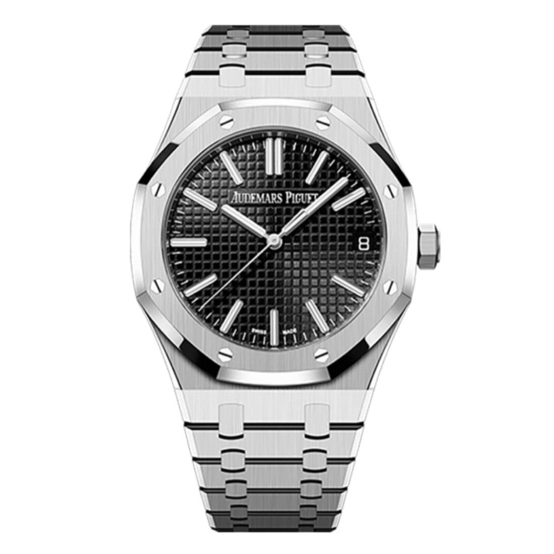 未使用 Audemars Piguet/爱彼 24年/皇家橡树系列15510st/黑盘