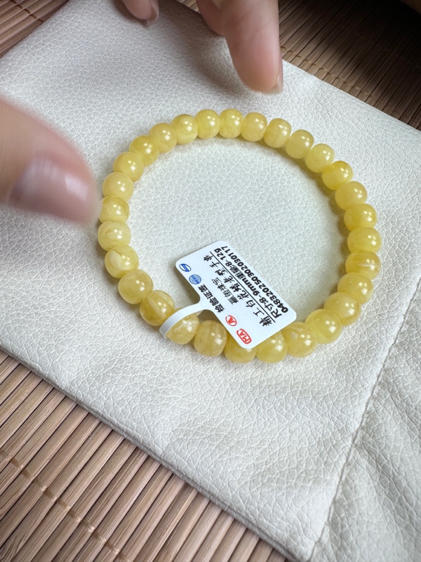 天然原矿蜜蜡手串