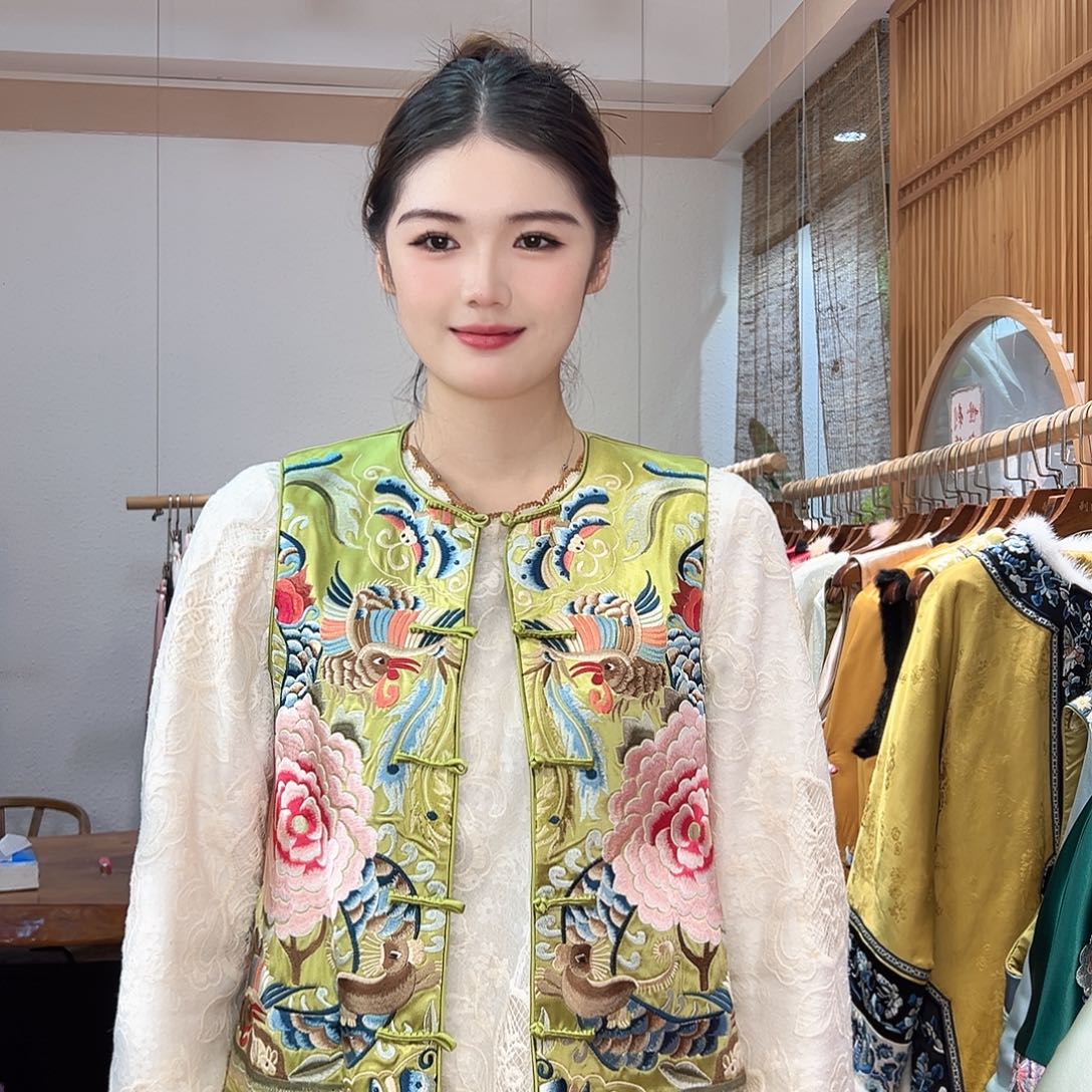 新中式国风重工刺绣