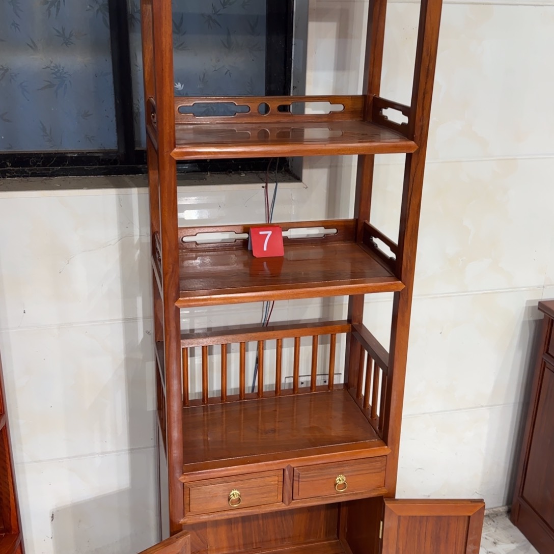 花梨木类成套家具刚果花梨55✖️32高168书柜