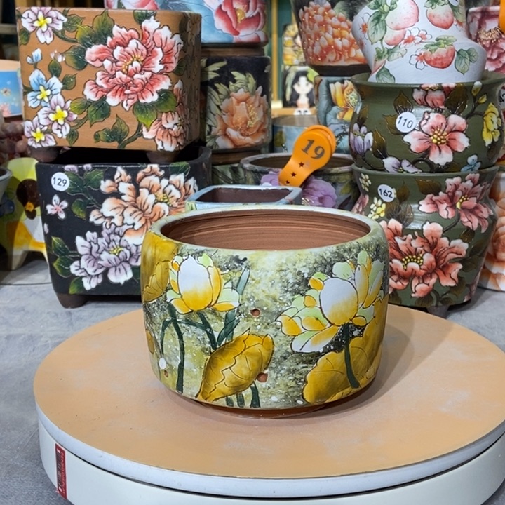 红陶景德镇艺术手绘作品