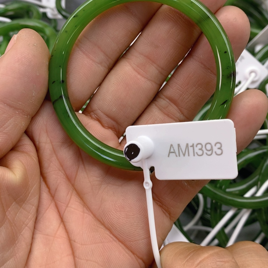 和田玉（碧玉）手镯未镶嵌逗*龟56