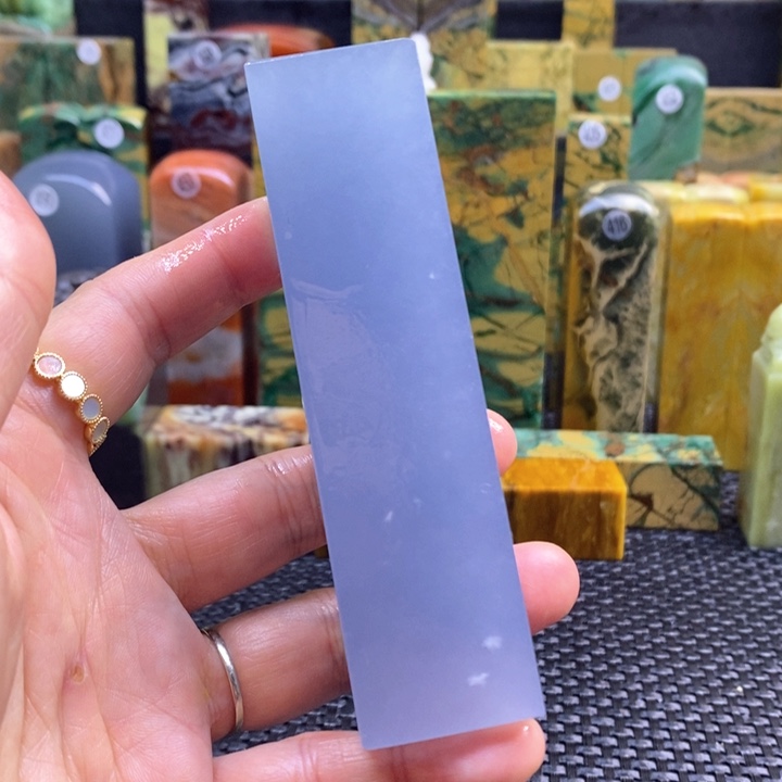 云南石青田石印章石