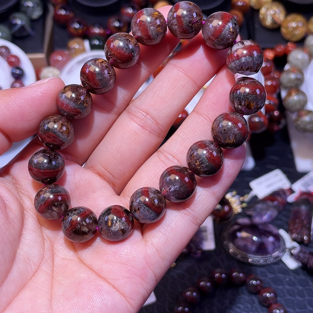 水晶未镶嵌手链极光手链