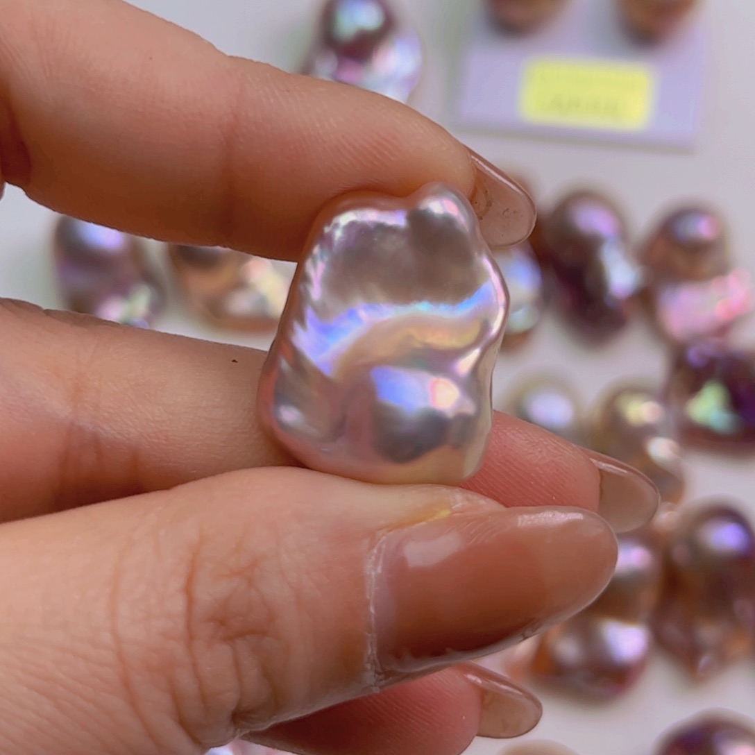 淡水珍珠未镶嵌吊坠(赠链)